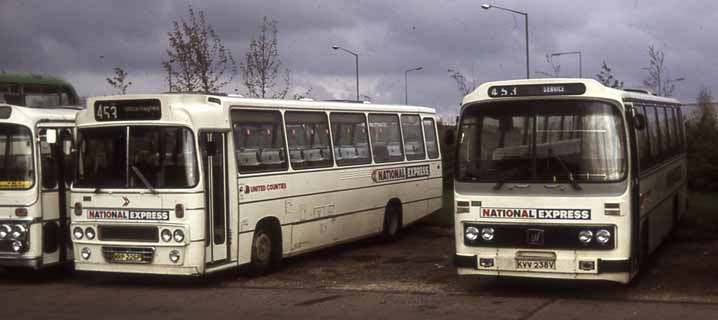 United Counties Leyland Leopards National Express 226 & 238